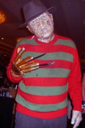 Freddy dropped by insisting he was the "real" Cursed Man...