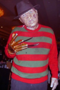 Freddy dropped by insisting he was the "real" Cursed Man...