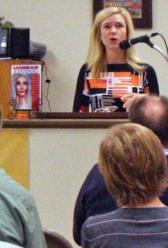 Catherine Jordan, Contributing Author in "Undead Living" talking about her story "The Supreme Race"